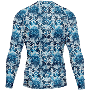 Chokefish™ Long Sleeve Rashguard Sun&Saltwater Men's Shirt-001